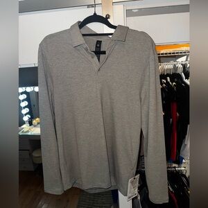 Lululemon Long sleeve polo *pique